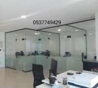 تركيب قواطع زجاج للمكاتب